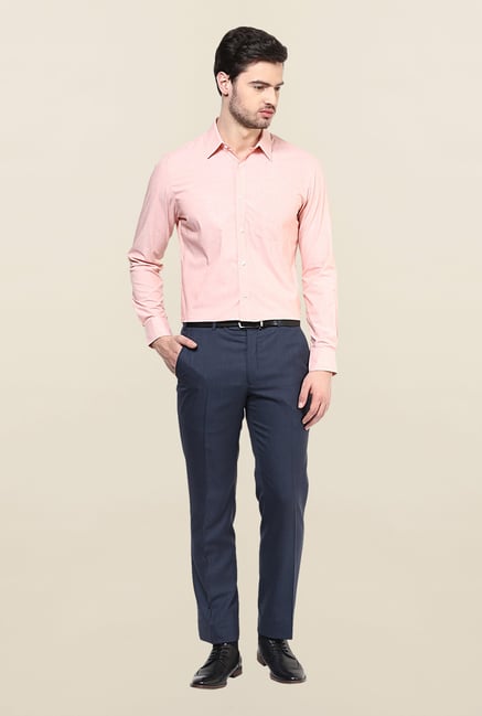 Turtle Pink Solid Formal Shirt Turtle Pink Solid Formal Shirt