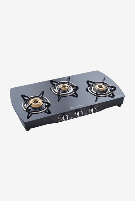 Bajaj CGX9 Glass Top 3 Burner Gas Cooktops (Black) Bajaj CGX9 Glass Top 3 Burner Gas Cooktops (Black)