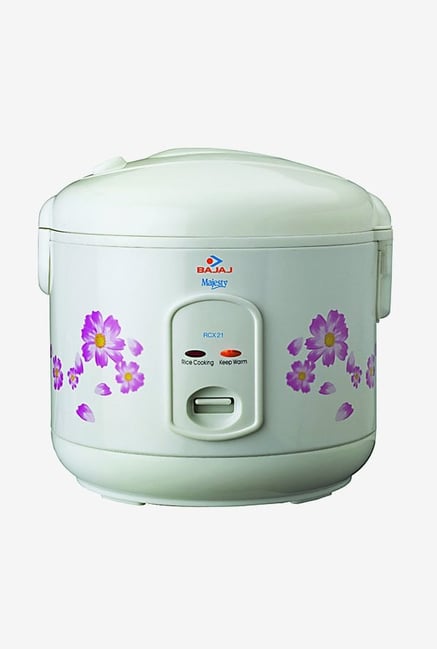 Bajaj RCX21 1.8 Ltr Electric Rice Cooker (White) Bajaj RCX21 1.8 Ltr Electric Rice Cooker (White)