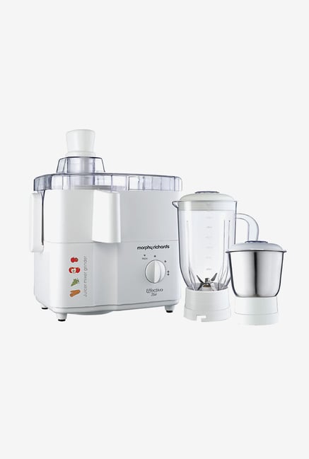 Morphy Richards Effectivo 450W Mixer Grinder (White) Morphy Richards Effectivo 450W Mixer Grinder (White)