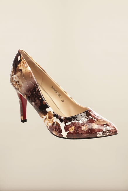 Pavers England Brown Stiletto Shoes Pavers England Brown Stiletto Shoes