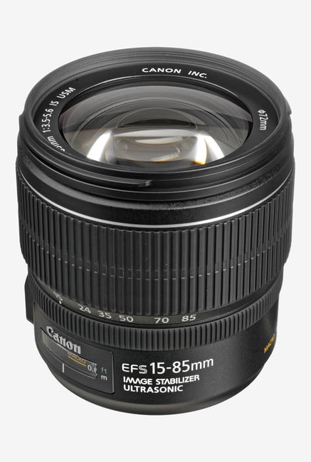 Canon EF-S 15-85mm f/3.5-5.6 IS USM Lens Black Canon EF-S 15-85mm f/3.5-5.6 IS USM Lens Black