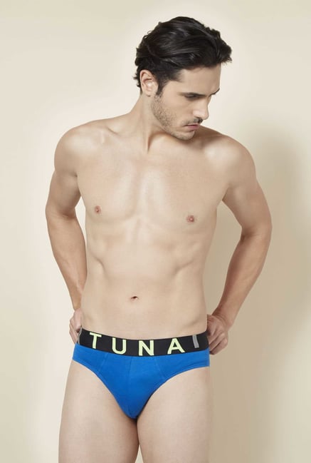 Tuna London Blue Solid Brief Tuna London Blue Solid Brief