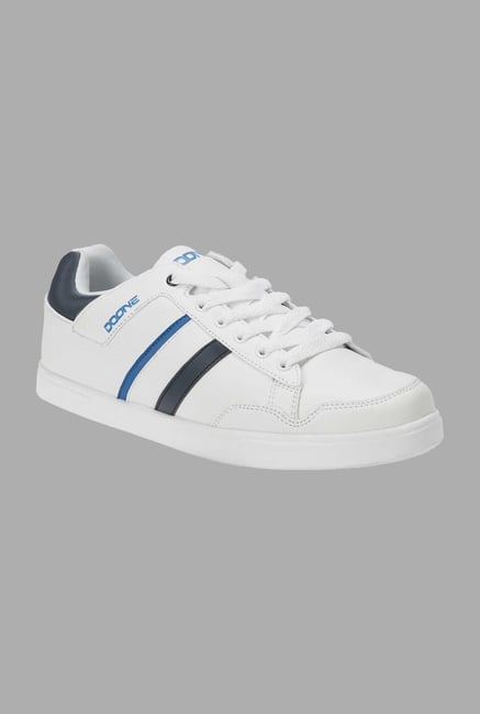 Doone White Lace Up Sneakers Doone White Lace Up Sneakers