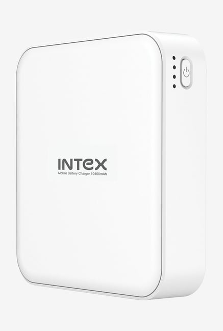 Intex IT-PB10.4K 10400 mAh Power Bank (White) Intex IT-PB10.4K 10400 mAh Power Bank (White)