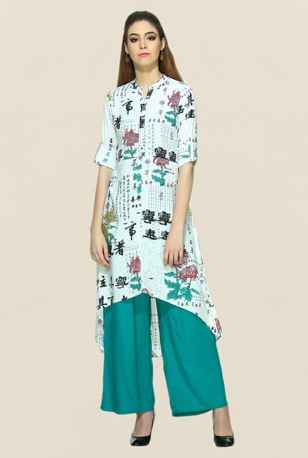 W Multicolor Printed Kurta W Multicolor Printed Kurta
