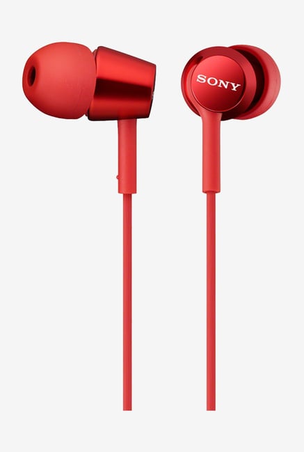 Sony MDR-EX150/R Wired In-Ear Headphone (Red) Sony MDR-EX150/R Wired In-Ear Headphone (Red)