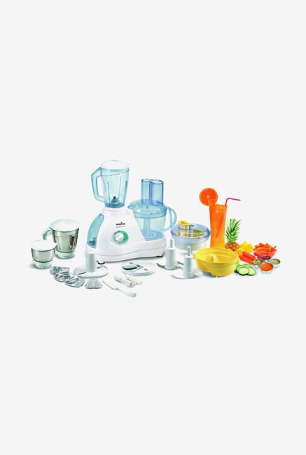 Kenstar KFR60W4M-DBE 600 Watt Food Processor (White & Blue) Kenstar KFR60W4M-DBE 600 Watt Food Processor (White & Blue)