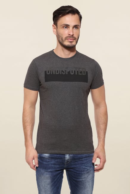 Pepe Jeans Grey Printed T Shirt Pepe Jeans Grey Printed T Shirt