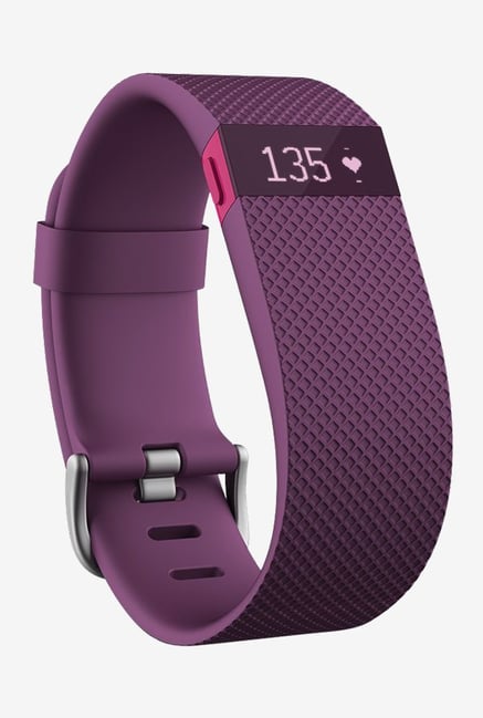 Fitbit Charge HR Activity Wristband, Large (Plum) Fitbit Charge HR Activity Wristband, Large (Plum)