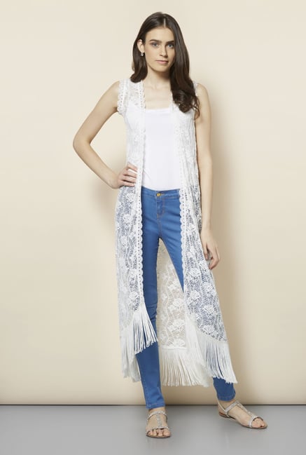 FG-4 White Lace Cardigan FG-4 White Lace Cardigan