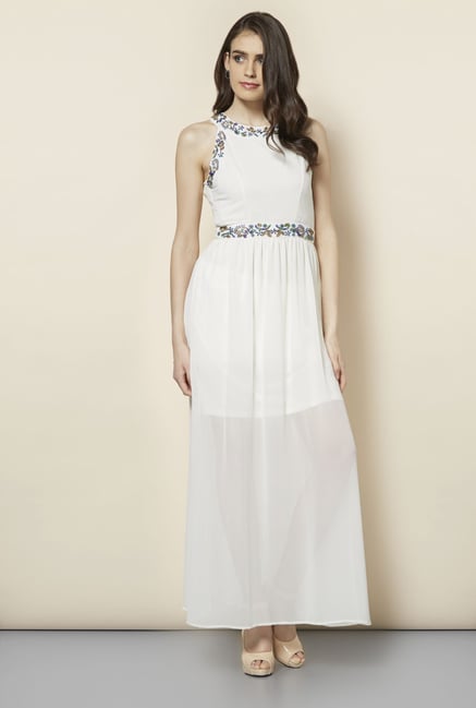 FG-4 White Camden Marlie Maxi Dress FG-4 White Camden Marlie Maxi Dress