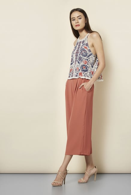New Look Multicolor Floral Print Top New Look Multicolor Floral Print Top
