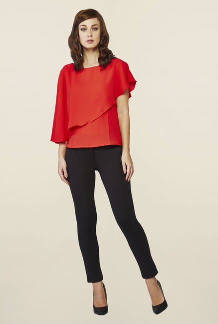 AND Red Ryesen Asymmetric Top AND Red Ryesen Asymmetric Top