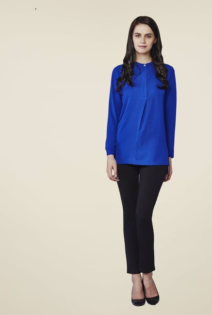 AND Ink Blue Nile Full Sleeve Shirt AND Ink Blue Nile Full Sleeve Shirt