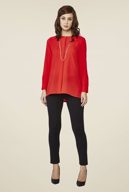 AND Red Ryesen Shirt Top AND Red Ryesen Shirt Top