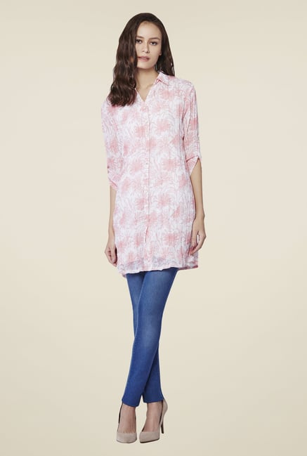 AND Pink & Ivory Printed Top AND Pink & Ivory Printed Top