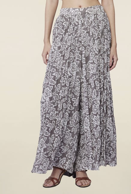 AND Grey Dina Printed Palazzos AND Grey Dina Printed Palazzos