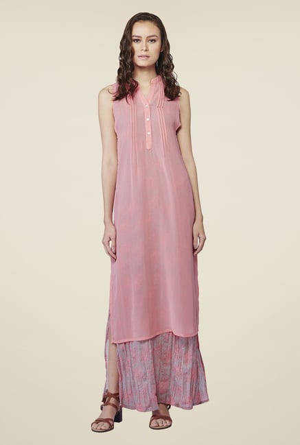 AND Pink Printed Long Tunic AND Pink Printed Long Tunic