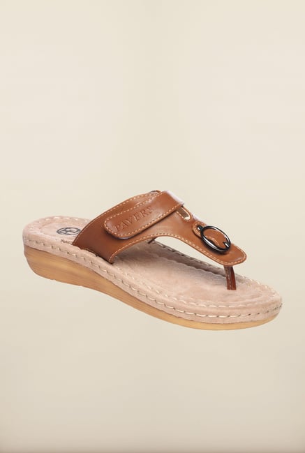 Pavers England Brown Thong Sandals Pavers England Brown Thong Sandals