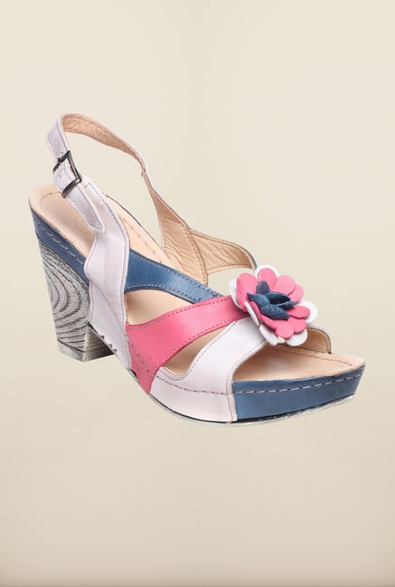 Pavers England Multicolor Back Strap Sandals Pavers England Multicolor Back Strap Sandals