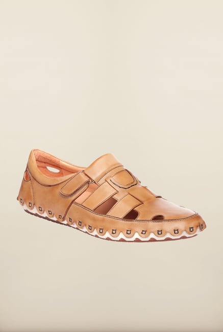 Pavers England Tan Leather Fisherman Sandals Pavers England Tan Leather Fisherman Sandals