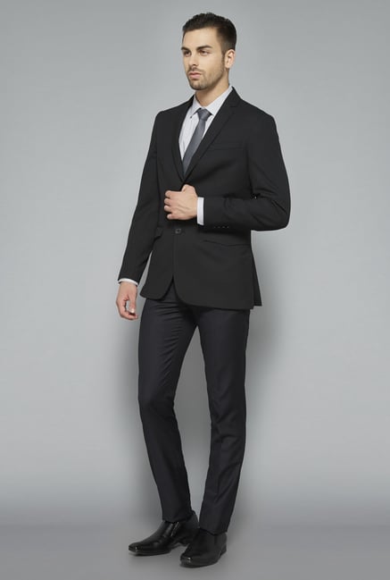 Weststreet Black Slim Fit Blazer Weststreet Black Slim Fit Blazer