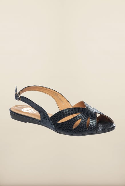 Pavers England Navy Back Strap Sandals Pavers England Navy Back Strap Sandals