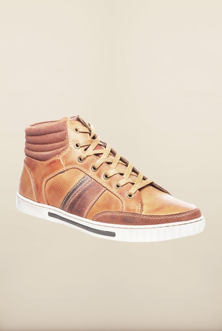 Pavers England Tan Casual Sneakers Pavers England Tan Casual Sneakers