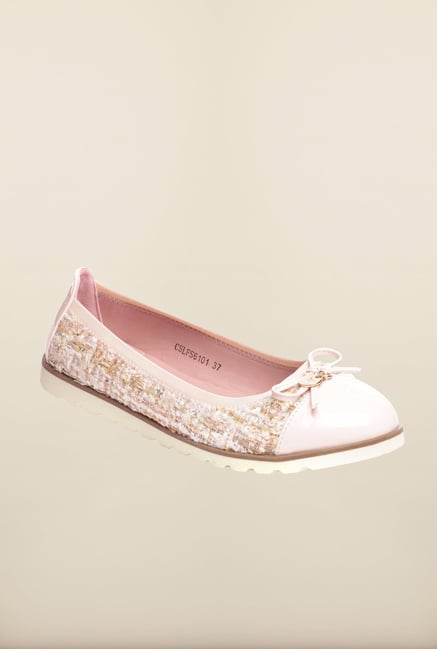 Pavers England Light Pink Flat Ballerinas Pavers England Light Pink Flat Ballerinas