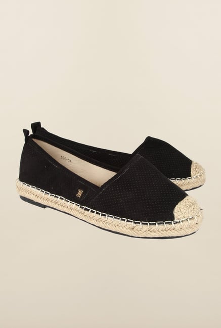 Cobblerz Black Espadrille Shoes Cobblerz Black Espadrille Shoes