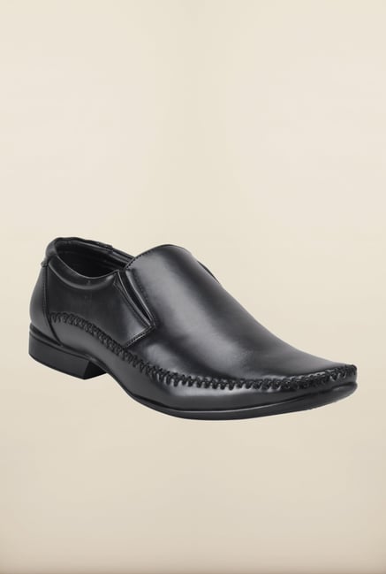 Franco Leone Black Formal Slip-Ons Shoes Franco Leone Black Formal Slip-Ons Shoes
