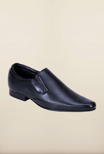 Franco Leone Black Formal Slip-Ons Shoes Franco Leone Black Formal Slip-Ons Shoes
