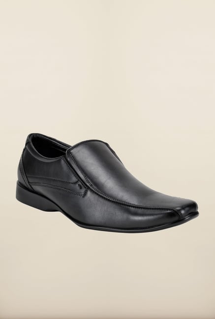Franco Leone Black Formal Slip-Ons Shoes Franco Leone Black Formal Slip-Ons Shoes