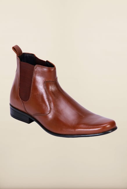 Franco Leone Tan Chelsea Boots Franco Leone Tan Chelsea Boots