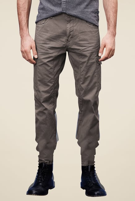 s.Oliver Grey Solid Cargos s.Oliver Grey Solid Cargos