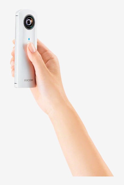 RICOH Theta M15 Point & Shoot Camera (White) RICOH Theta M15 Point & Shoot Camera (White)