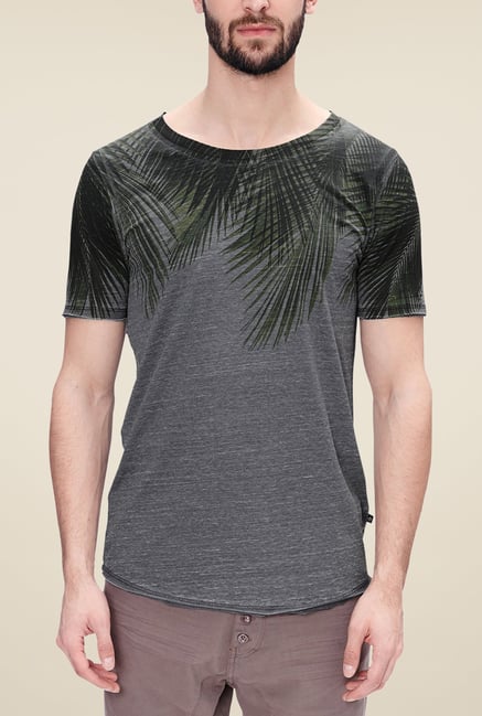 s.Oliver Grey Printed T Shirt s.Oliver Grey Printed T Shirt