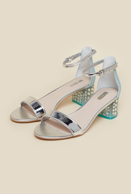 Carvela by Kurt Geiger Turquoise Groove Sandals Carvela by Kurt Geiger Turquoise Groove Sandals