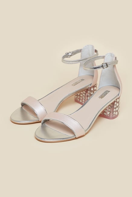 Carvela by Kurt Geiger Pink Groove Sandals Carvela by Kurt Geiger Pink Groove Sandals
