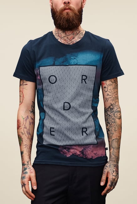 s.Oliver Blue Printed T Shirt s.Oliver Blue Printed T Shirt