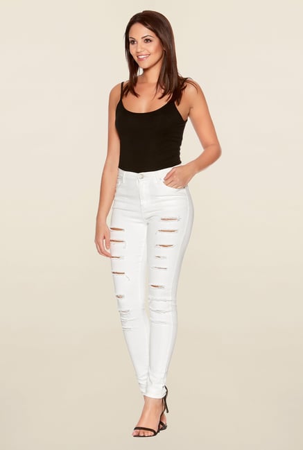 Quiz White Ripped Jeans Quiz White Ripped Jeans