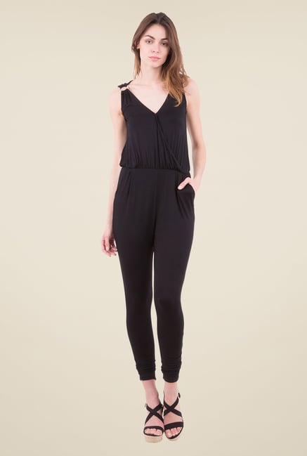 MIM Black Solid Jumpsuit MIM Black Solid Jumpsuit