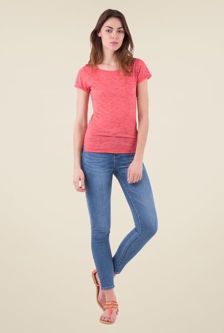 MIM Coral Printed Tee MIM Coral Printed Tee