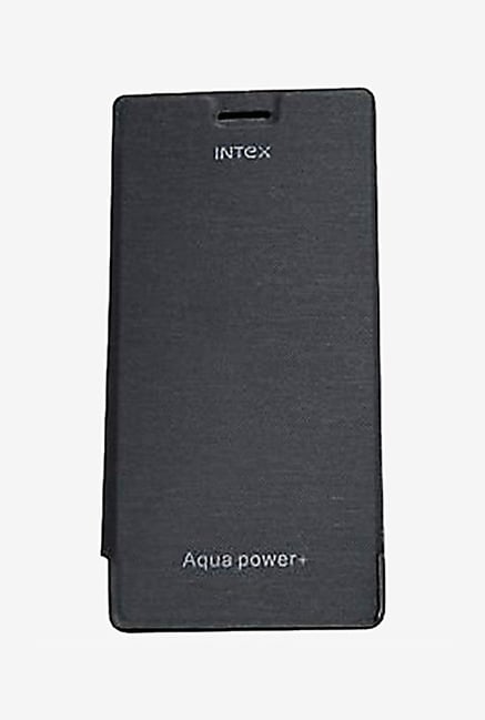 Noise Flip Cover for Intex Aqua Power Plus (Black) Noise Flip Cover for Intex Aqua Power Plus (Black)