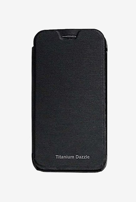 Noise Flip Cover for Karbonn Titanium Dazzle (Black) Noise Flip Cover for Karbonn Titanium Dazzle (Black)