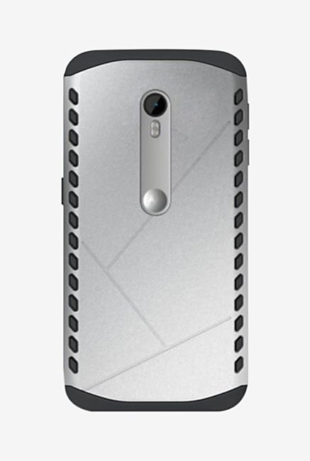 Noise Shield Back Case for Moto G (3rd Gen) (Silver) Noise Shield Back Case for Moto G (3rd Gen) (Silver)
