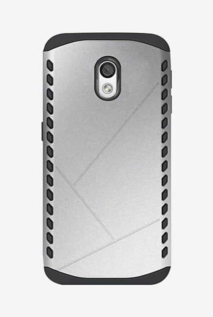 Noise Shield Back Case for Motorola Moto X Play (Silver) Noise Shield Back Case for Motorola Moto X Play (Silver)