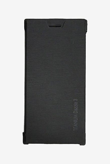 Noise Flip Cover for Karbonn Titanium Dazzle 3 S204 (Black) Noise Flip Cover for Karbonn Titanium Dazzle 3 S204 (Black)