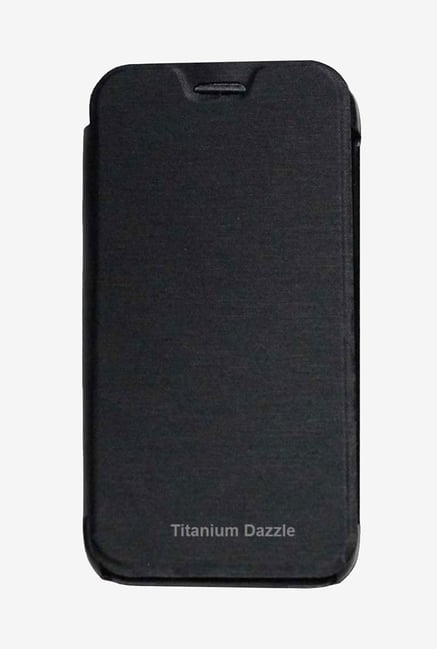 Noise Flip Cover for Karbonn Titanium Dazzle S201 (Black) Noise Flip Cover for Karbonn Titanium Dazzle S201 (Black)